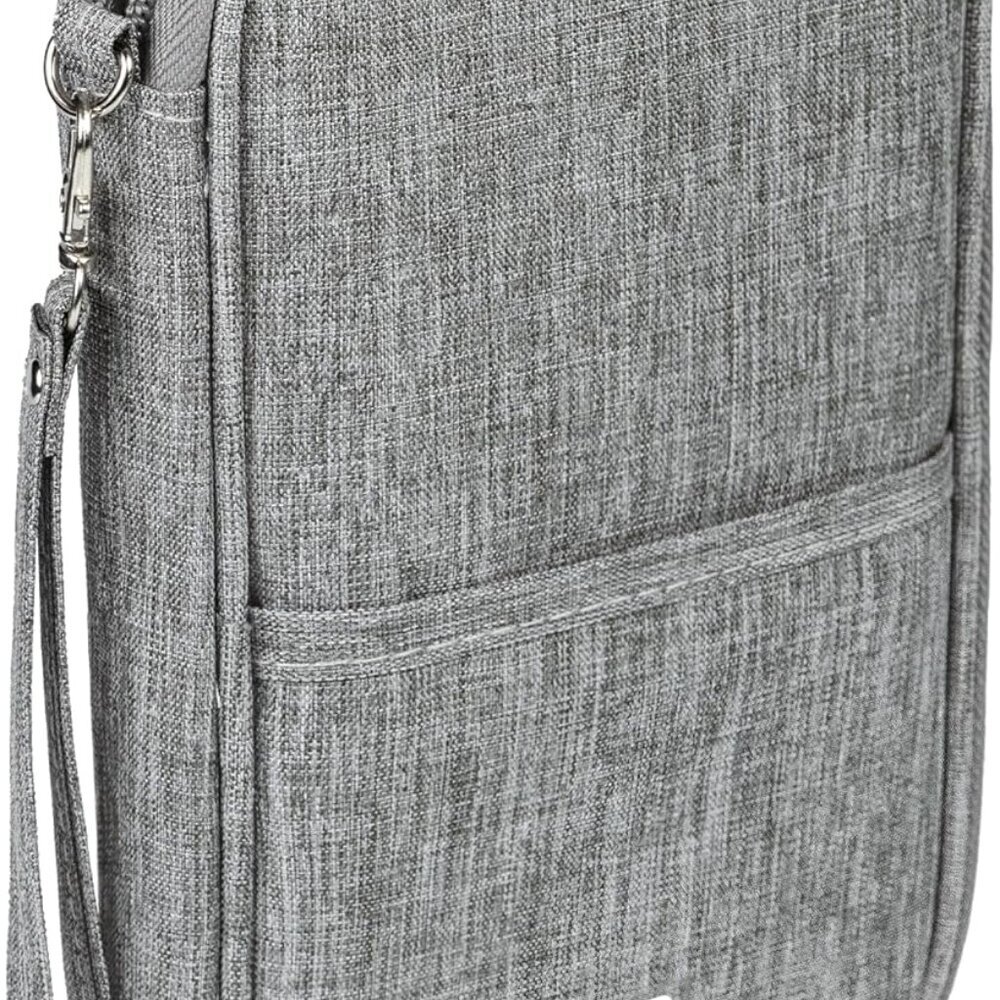 Travel Document Organizer with RFID, Family Passport Holder, Wallet for Women &